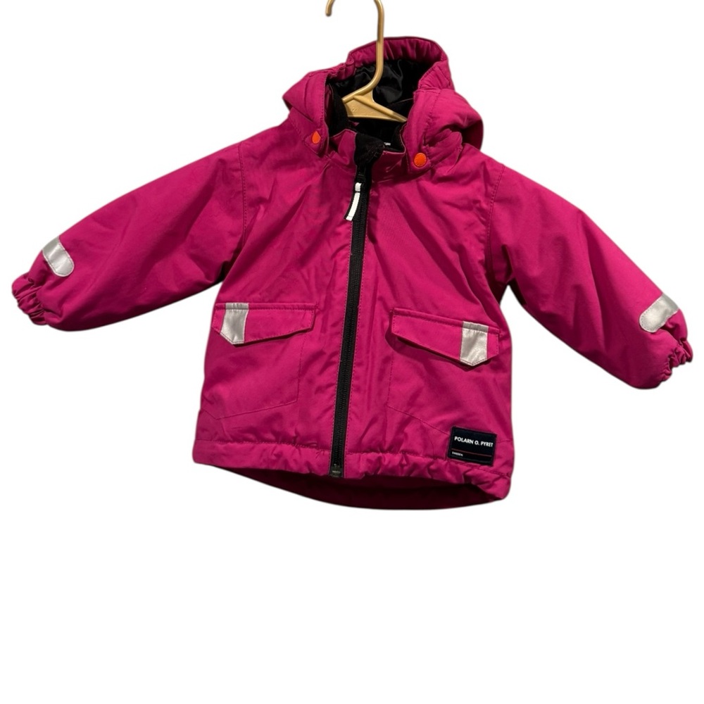 Polarn O. Pyret Wear Everywhere Waterproof Winter Jacket Pink 6-9 months
